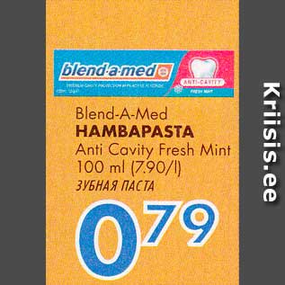 Allahindlus - Blend-A-Med - Hambapasta