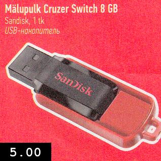 Allahindlus - Mälupulk Crezer Switch 8 GB