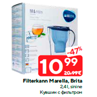 Allahindlus - Filterkann Marella, Brita