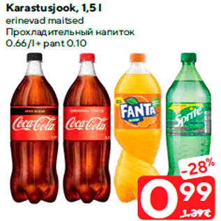 Allahindlus - Karastusjook, 1,5 l