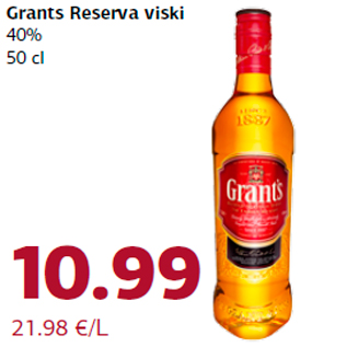 Allahindlus - Grants Reserva viski