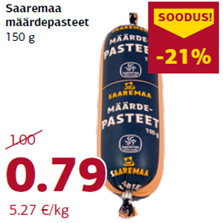 Allahindlus - Saaremaa määrdepasteet 150 g