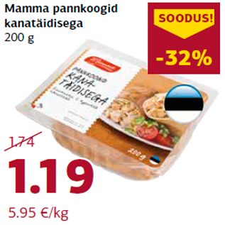 Allahindlus - Mamma pannkoogid kanatäidisega 200 g