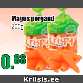 Allahindlus - Magus porgand 200 g