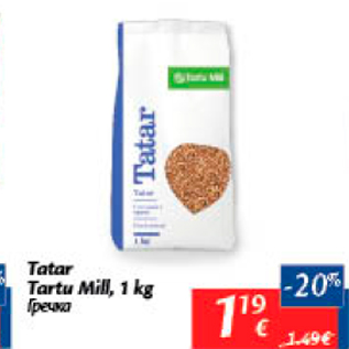 Allahindlus - Tatar Tartu Mill, 1 kg