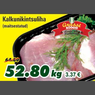 Allahindlus - Kalkunikintsuliha