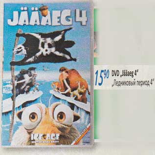 Allahindlus - DVD,,Jääаеg 4"