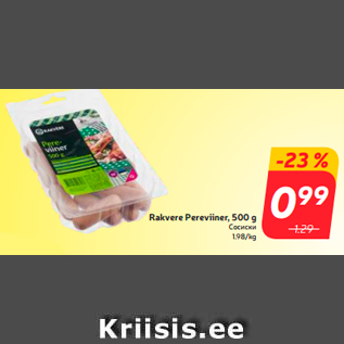 Allahindlus - Rakvere Pereviiner, 500 g