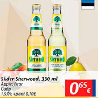 Allahindlus - Siider Sherwood, 330 ml