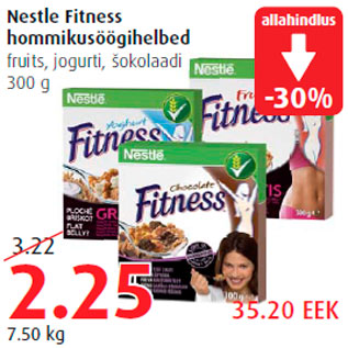 Allahindlus - Nestle Fitness hommikusöögihelbed