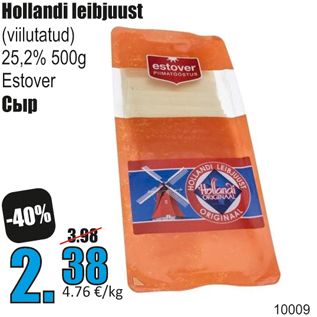 Allahindlus - Hollandi leibjuust