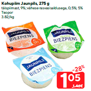 Allahindlus - Kohupiim Jaunpils, 275 g