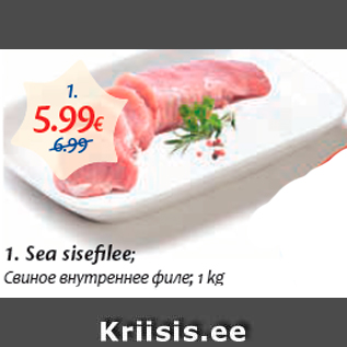 Allahindlus - Sea sisefi lee, 1 kg