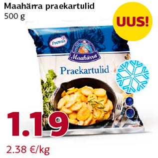 Allahindlus - Maahärra praekartulid 500 g