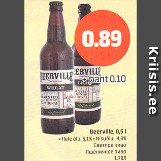 Allahindlus - Beerville, 0,5 l