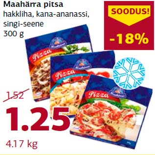 Скидка - Пицца Maahärra