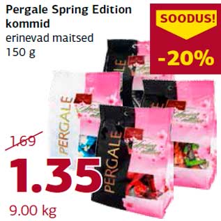 Allahindlus - Pergale Spring Edition kommid