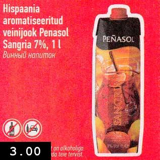 Allahindlus - Hispaania aromaatiseeritud veinijook Penasol Sangria