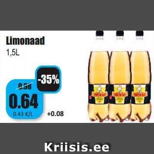 Allahindlus - Limonaad 1,5L