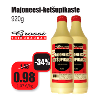 Allahindlus - Majoneesi-ketšupikaste 920 g