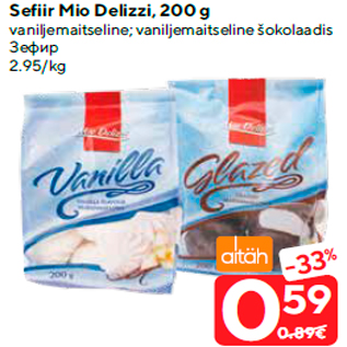 Allahindlus - Sefiir Mio Delizzi, 200 g