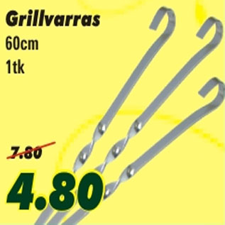 Allahindlus - Grillvarras