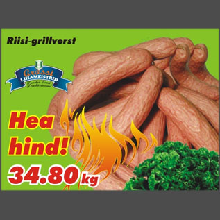 Allahindlus - Riisi-grillvorst