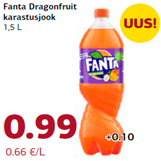 Allahindlus - Fanta Dragonfruit karastusjook 1,5 L