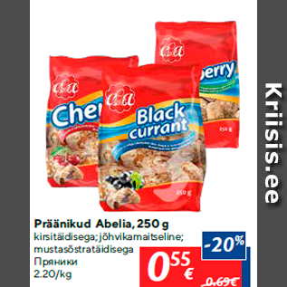 Allahindlus - Präänikud Abelia, 250 g