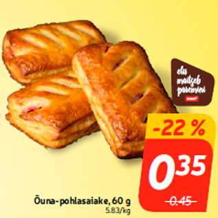 Allahindlus - Õuna-pohlasaiake, 60 g