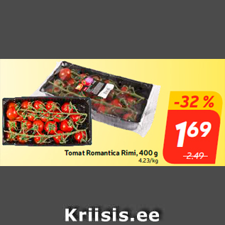 Allahindlus - Tomat Romantica Rimi, 400 g