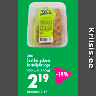 Allahindlus - Usin Sealiha guljašš kartulipüreega 450 g