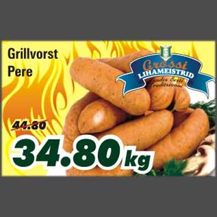Allahindlus - Grillvorst Pere