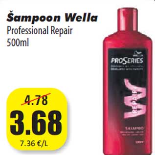 Allahindlus - Šampoon Wella Professional Repair