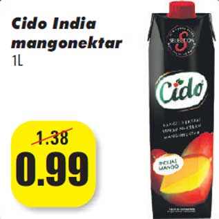 Allahindlus - Cido India mangonektar