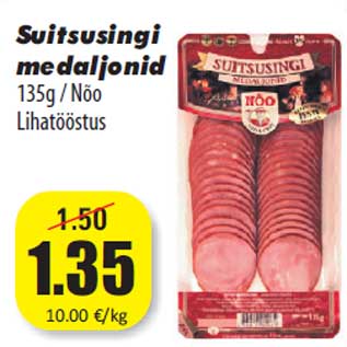 Allahindlus - Suitsusingi medaljonid