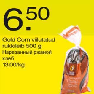 Allahindlus - Gold Corn viilutatud rukkileib