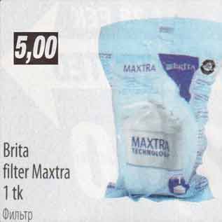 Allahindlus - Brita filter Maxtra