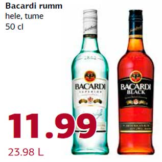 Allahindlus - Bacardi rumm