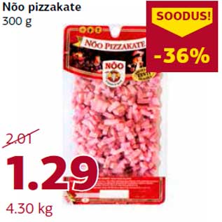 Allahindlus - Nõo pizzakate 300 g