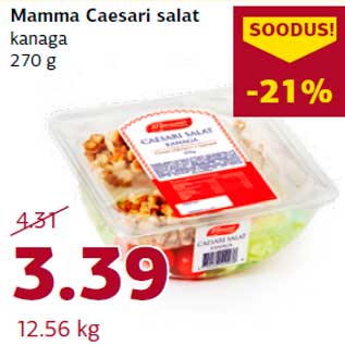 Allahindlus - Mamma Caesari salat