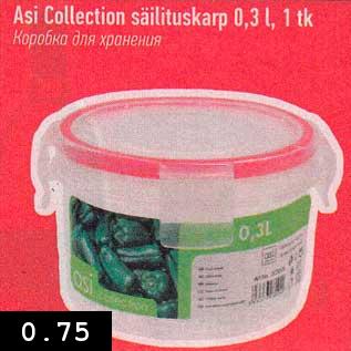 Allahindlus - Asi Collection säilituskarp