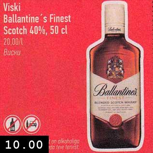 Allahindlus - Viski Ballantine´s Finest Scotch