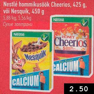 Allahindlus - Nestle hommikusöök, 425 g või Nesguik, 450 g