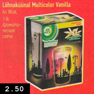 Allahindlus - Lõhnakünal Multicolor Vanilla