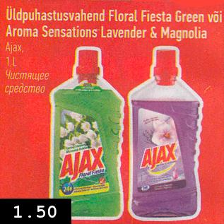 Allahindlus - Üldpuhastusvahend Floral Fiesta Green või Aroma Sensations Lavender & magnolia