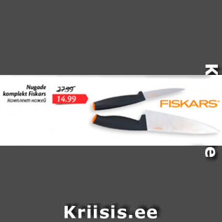 Allahindlus - Nugade komplekt Fiskars