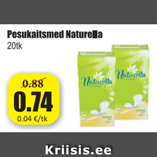 Allahindlus - Pesukaitsmed Naturella