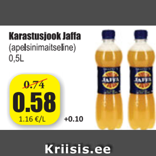 Allahindlus - Karastusjook Jaffa