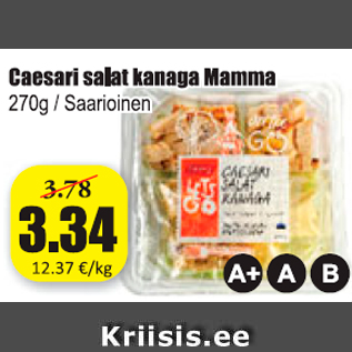 Allahindlus - Caesari salat kanaga Mamma